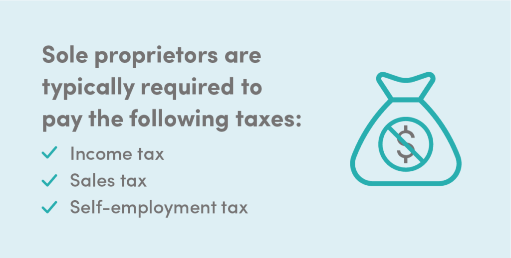 Sole Proprietorship Taxes - FinancePal